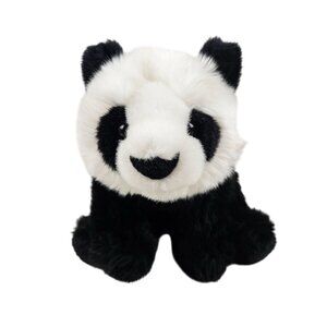 Douglas Panda Bear Stuffed Animal Plush Cuddle Pet Toy Black White 13 inch
